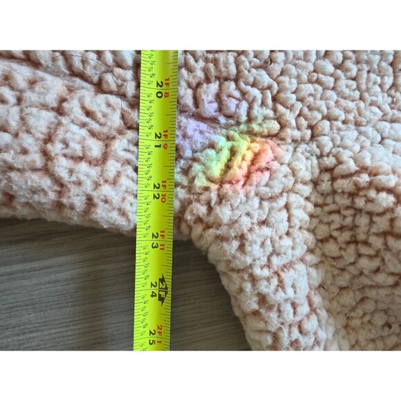 Express Sherpa Pink Fleece Pullover Sweater XS NWOT - Picture 8 of 8